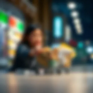 Rewards program benefits illustrated with small purchases