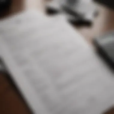 Essential Tax Documentation Comprehensive tax documents laid out on a table