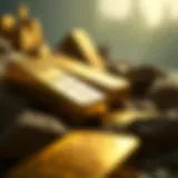 Gold bars symbolizing asset security