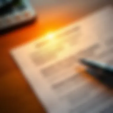 A close-up of a home inspection report with highlighted notes