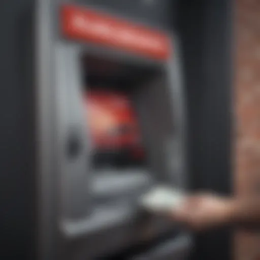 Cash withdrawal from an ATM using a credit card