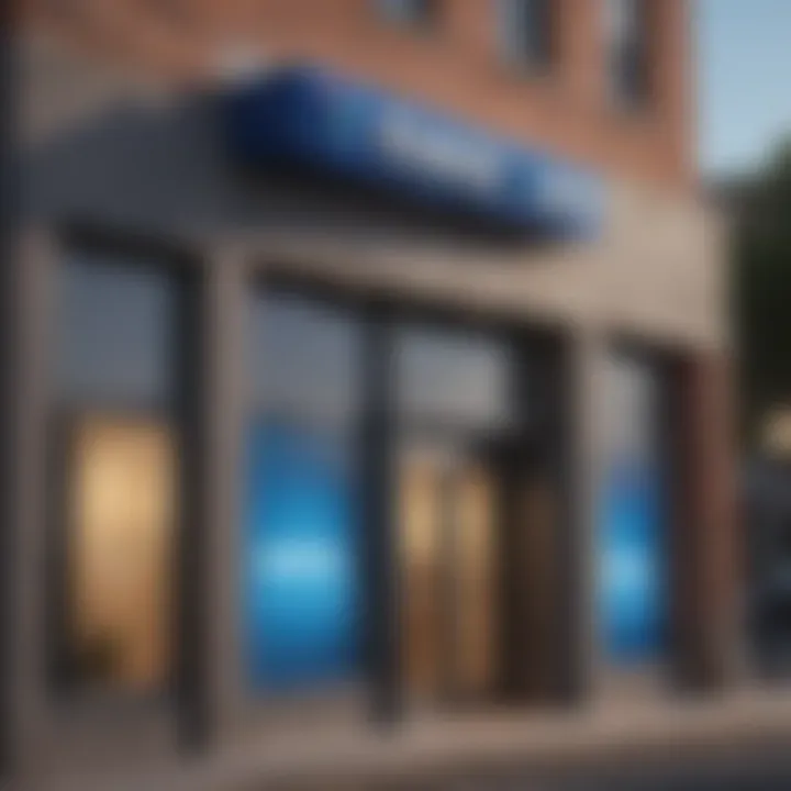 Close-up of a Chase Bank branch exterior