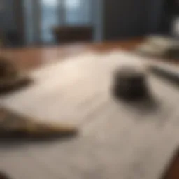 Legal document representing debt settlement agreements