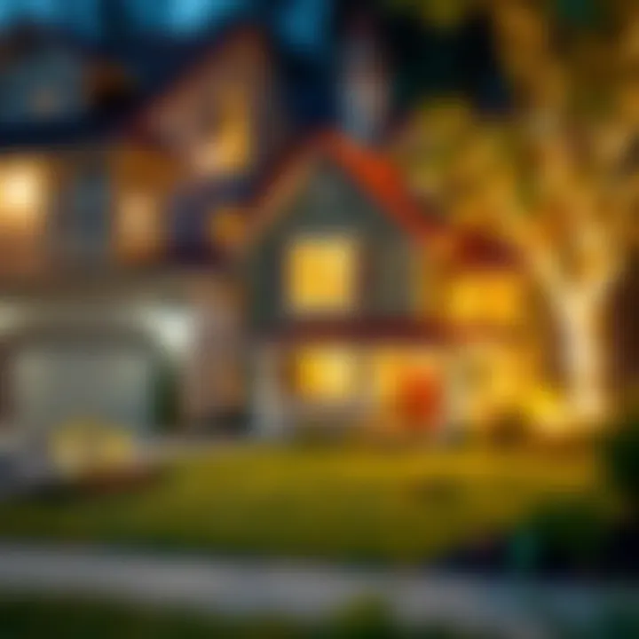 Visual representation of home equity and property value