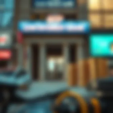 Conceptual representation of low interest bank account features