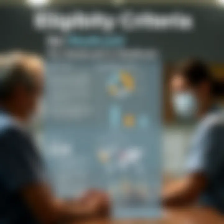 Infographic illustrating eligibility criteria for Medicaid