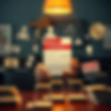 Illustration depicting various scam tactics used by fraudsters