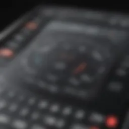 Visual representation of an auto loan calculator interface