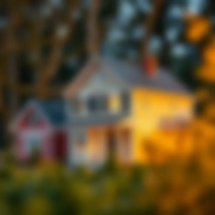 Visual representation of different deposit types in real estate