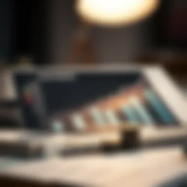 Chart showing income versus expenses