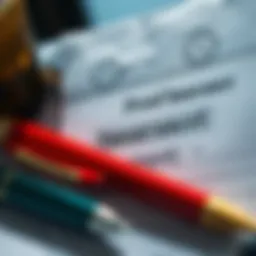 Detailed illustration of a proof of insurance document