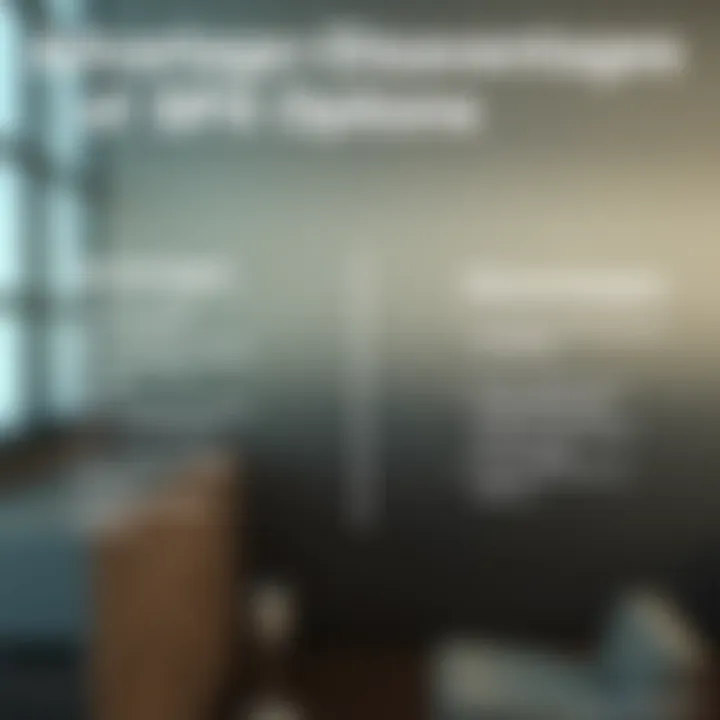 Infographic outlining advantages and disadvantages of SPX options