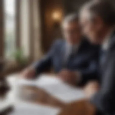 Role of Trustees in Trust Management Trustee reviewing trust documents