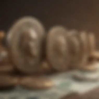Evolution of Currency Through the Ages Depiction of ancient forms of currency