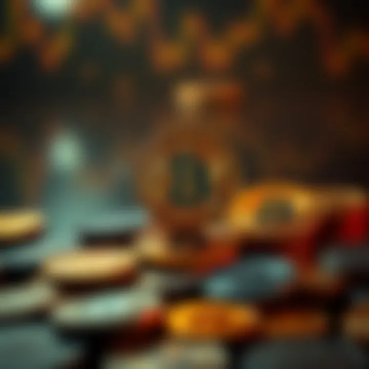 Visual representation of upcoming cryptocurrency icons