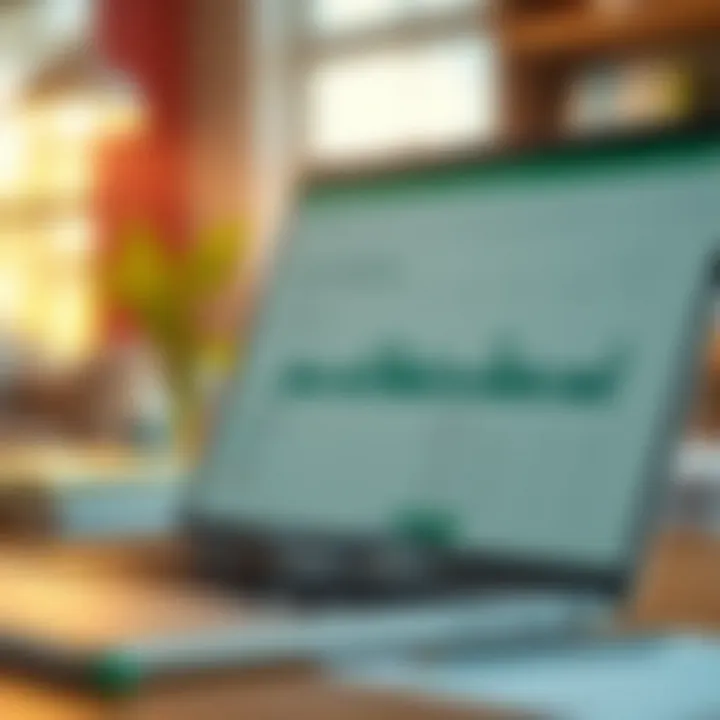 Visual representation of expense management options within QuickBooks