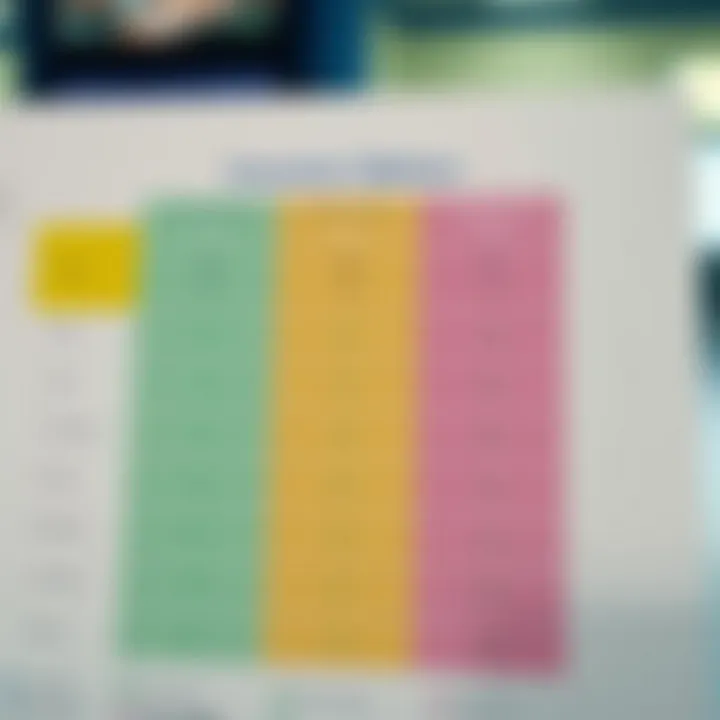 Comparison of Vision Insurance Options Comparative chart of vision insurance options